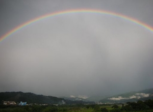 新竹自然奇景(双道彩虹)