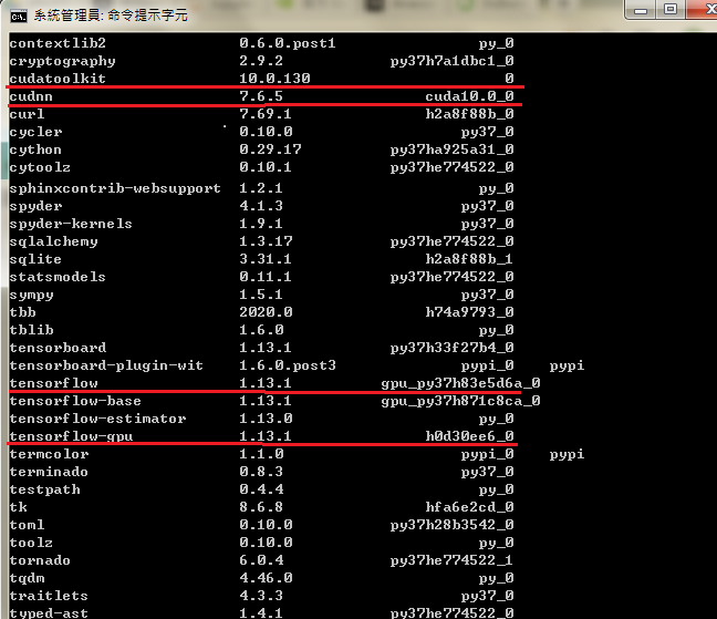 Python Windows  tensorflow gpu Nvidia