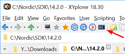 nrfjprog nrf52 nrf53 nordic JLink