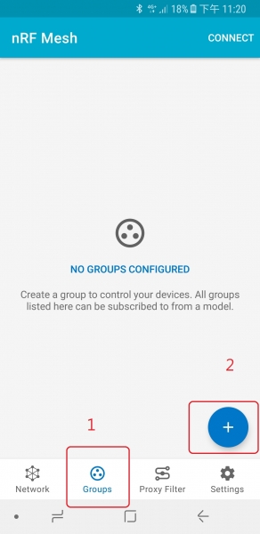 入門教學  nrf52840 Bluetooth Mesh 網路