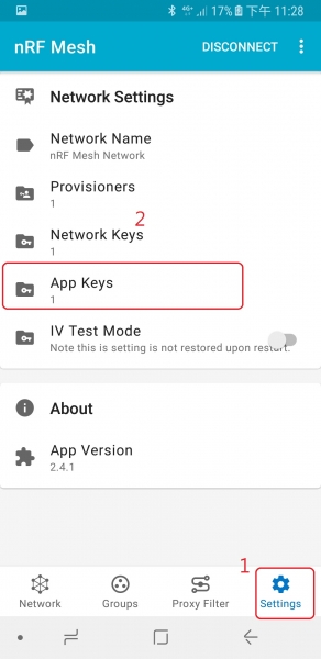 入門教學  nrf52840 Bluetooth Mesh 網路