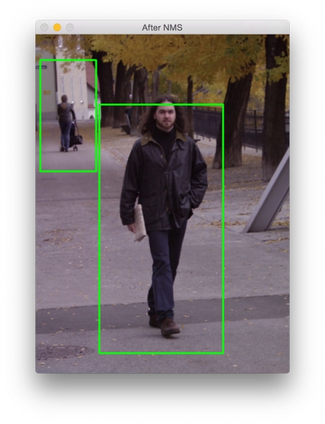 OpenCV,行人檢測