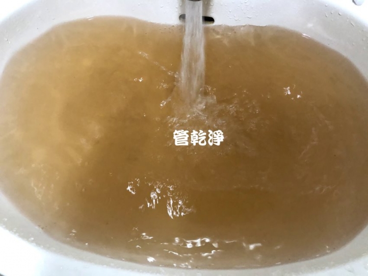 水管清洗 水管管壁都是巧克力？ 台北大同重慶北路 水管清洗 