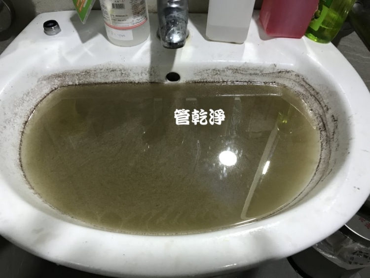 水管內有浮游生物？ 桃園 大溪 員林路 清洗水管 (管乾淨)