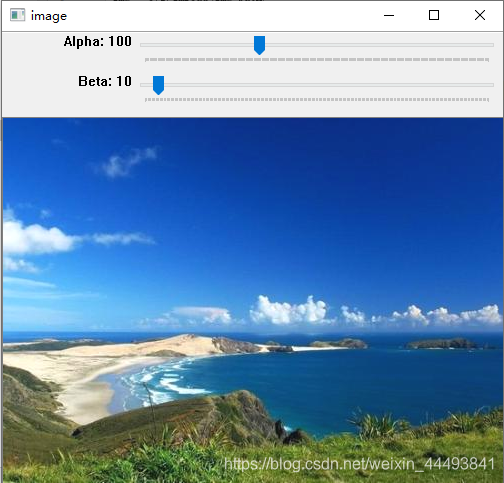 Python OpenCV  滑動條