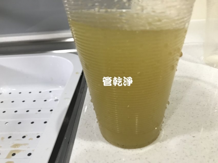 清洗水管 水龍頭打開就有果汁？ 新竹 竹東 大同路 清洗水管