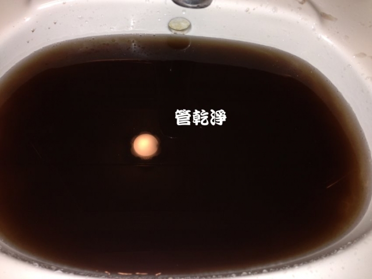 旋鈕一轉就有墨汁？ 桃園 八德 桃鶯路 洗水管 (管乾淨)