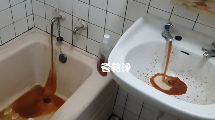 廁所有雙管咖啡機？ 苗栗 造橋 育英街 洗水管 (管乾淨)