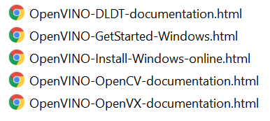 openvino demo application pretrained model