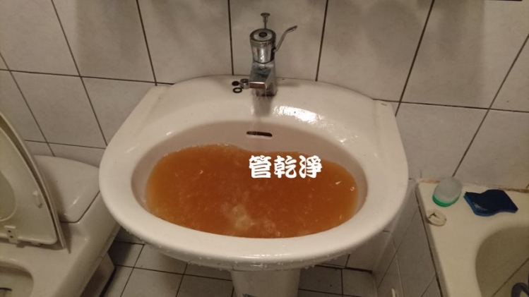 水管清洗 開關一撥就有泡沫奶茶..桃園 桃園 同安路 清洗水