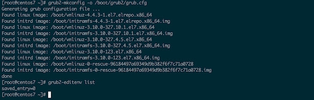 CentOS7 kernel 核心升級