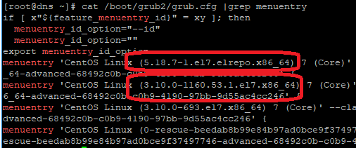 CentOS7 kernel 核心升級