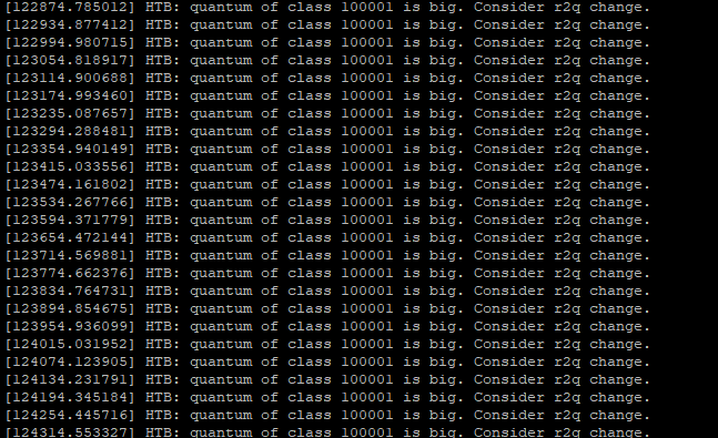HTB quantum r2q change 