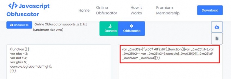 Javascript 壓縮 混淆 加密 解密工具