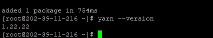 npm  yarn nodejs