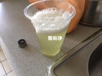 水管流出泡沫綠茶? 基隆 安樂區 樂利三街 水管清洗