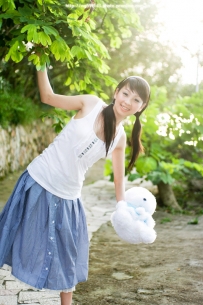 晨間小路，陽光女孩，清新淡雅[12P]