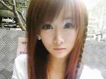 甜美女生靜雯個性自拍