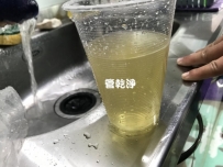 水龍頭怎麼會噴出鐵塊? 竹北 隘口六街 清洗水管