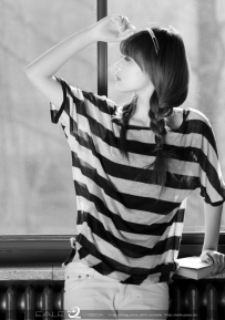 黑白美女