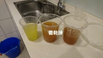 水管流出泡沫奶茶? 新竹 竹北 大同街 水管清洗 (管乾淨)