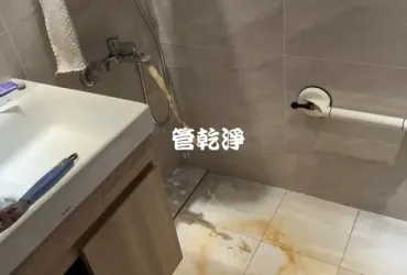 恐怖巧克力水！二手屋水管紀實.. 台中 北屯 環中路 清洗水管 (管乾淨)