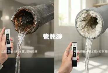 水質分酸鹼，洗管找專業；管乾淨出手，替您的水管洗乾淨