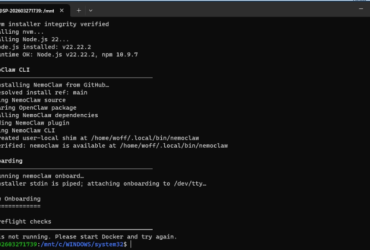 WIN 11 WSL2 DOCKER 安裝 NemoClaw