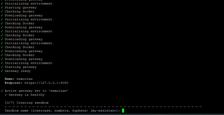 NemoClaw,Docker,python,nodejs,curl,nodejs