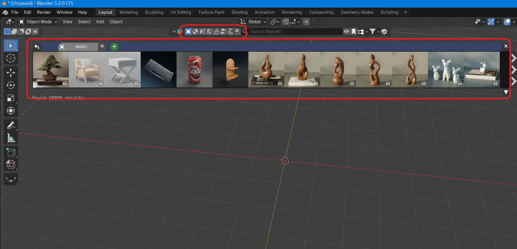 blende blenderkit Online Asset Library