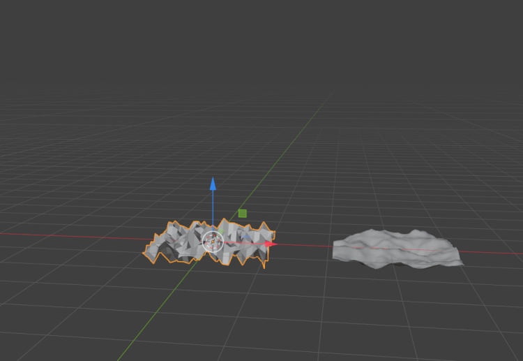 Blender 編輯模式 波浪紋