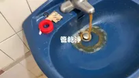 洗水管噴出滿地鐵鏽？ 台中 西屯 永福路 清洗水管 (管乾淨)