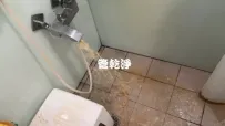 龍頭流出棕色髒水... 新竹 竹東 康寧街 洗水管 (管乾淨)