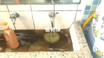 龍頭噴出仙草茶.. 新竹 新埔 照門里 清洗水管 (管乾淨)