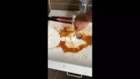 龍頭流出紅蘿蔔汁.. 新北 新店 北新路 洗水管 (管乾淨)